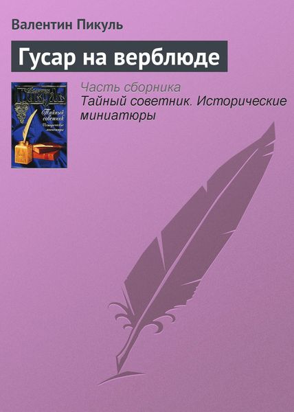 Обложка книги  «Гусар на верблюде»