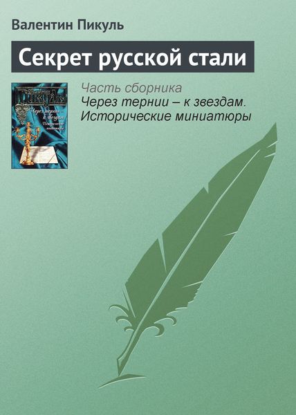 Обложка книги  «Секрет русской стали»