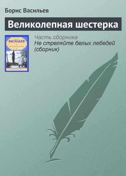 Обложка книги  «Великолепная шестерка»