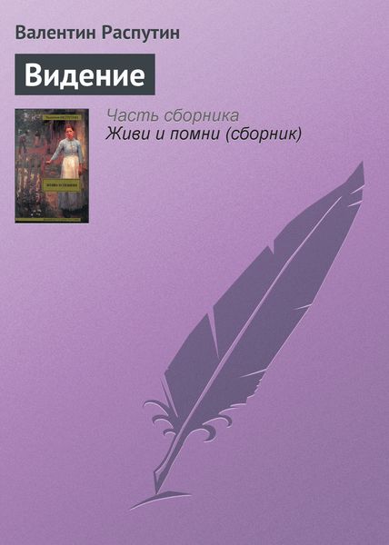 Обложка книги  «Видение»
