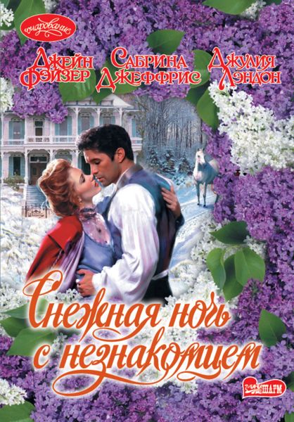 Обложка книги  «Снежная ночь с незнакомцем»