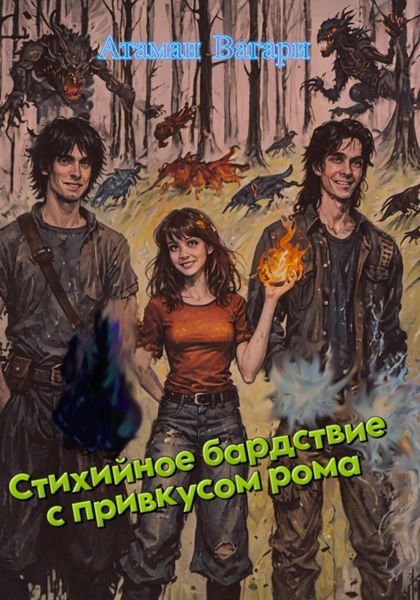 Обложка книги  «Стихийное бардствие с привкусом рома»