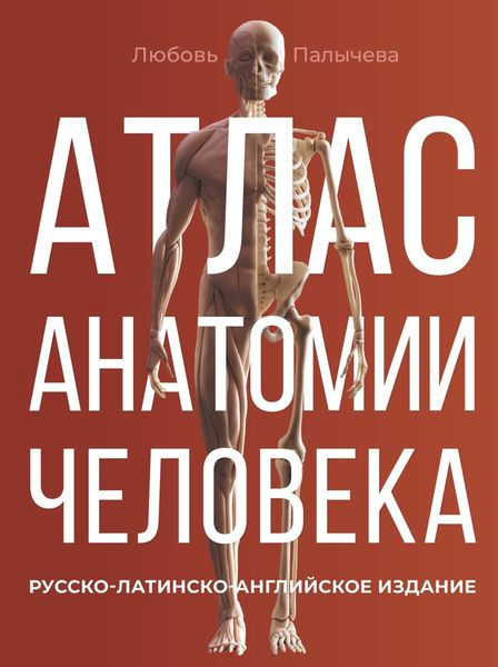 Обложка книги  «Атлас анатомии человека. Русско-латинско-английское издание»