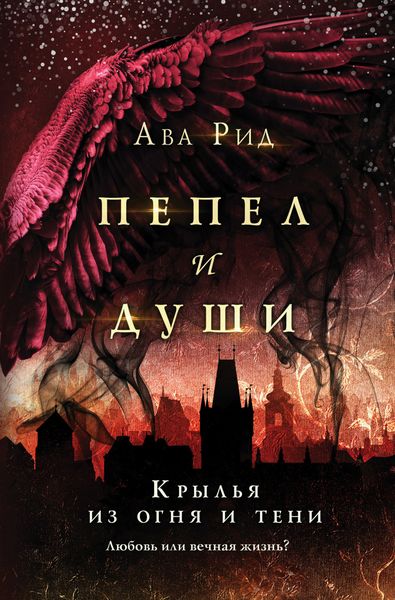 Обложка книги  «Крылья из огня и тени»
