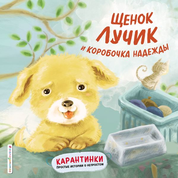Обложка книги «Щенок Лучик и коробочка надежды»