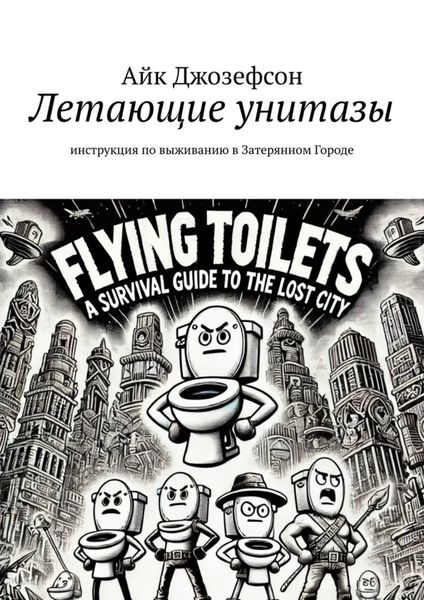 Обложка книги «Летающие унитазы. Инструкция по выживанию в Затерянном Городе»