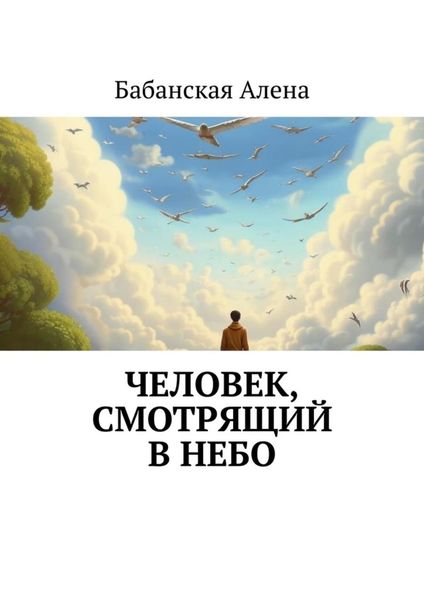 Обложка книги «Человек, смотрящий в небо»