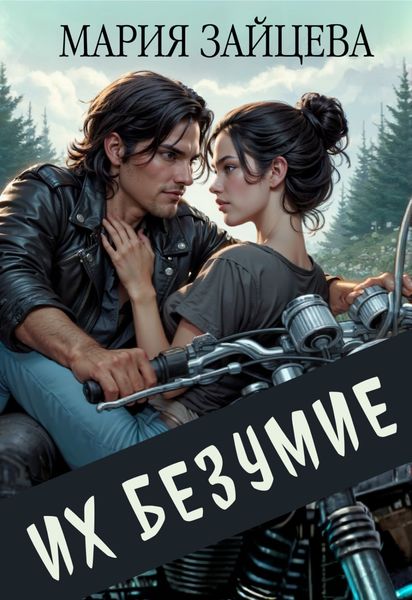 Обложка книги  «Их безумие»