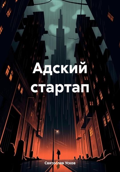 Обложка книги  «Адский стартап»