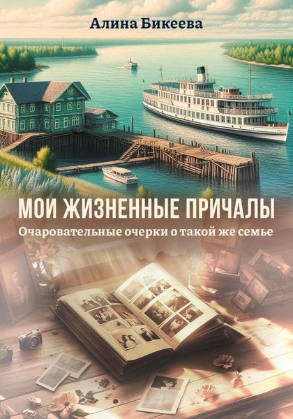 Обложка книги  «Мои жизненные причалы. Очаровательные очерки о такой же семье»