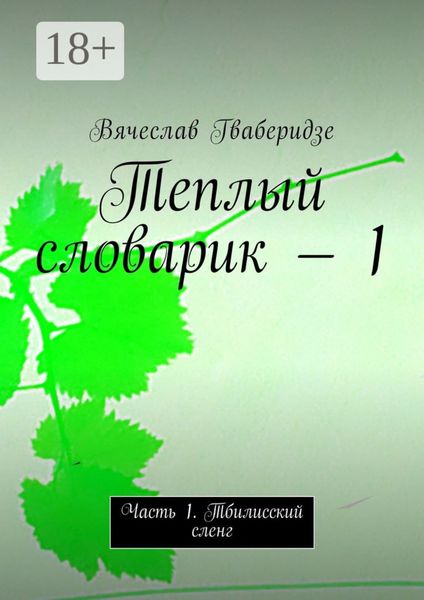 Обложка книги  «Теплый словарик – 1. Часть 1. Тбилисский сленг»