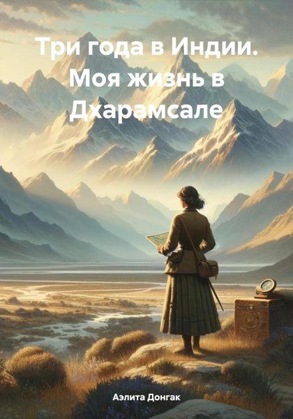 Обложка книги  «Три года в Индии. Моя жизнь в Дхарамсале»