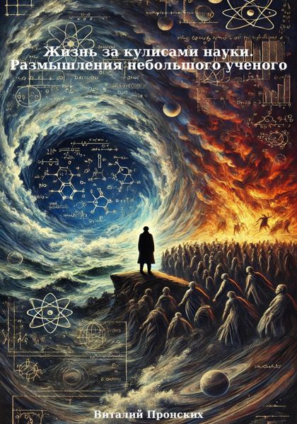 Обложка книги  «Жизнь за кулисами науки. Размышления небольшого ученого»