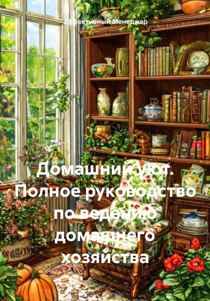 Обложка книги  «Домашний уют. Полное руководство по ведению домашнего хозяйства»