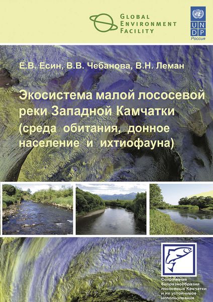 Обложка книги  «Экосистема малой лососевой реки Западной Камчатки (среда обитания, донное население и ихтиофауна)»