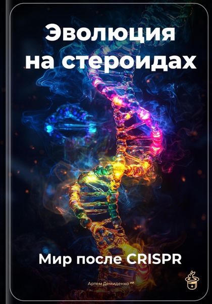 Обложка книги  «Эволюция на стероидах: Мир после CRISPR»