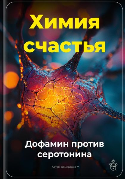 Обложка книги  «Химия счастья: Дофамин против серотонина»