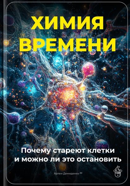Обложка книги  «Химия времени: Почему стареют клетки и можно ли это остановить»