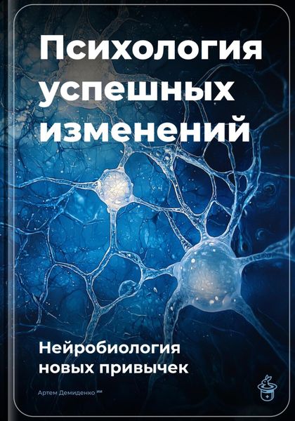 Обложка книги  «Психология успешных изменений: Нейробиология новых привычек»