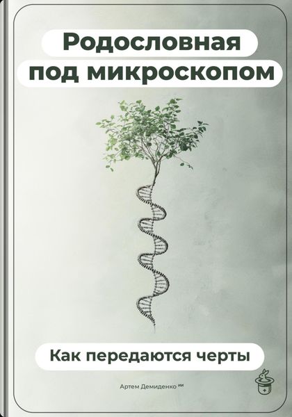 Обложка книги  «Родословная под микроскопом: Как передаются черты»