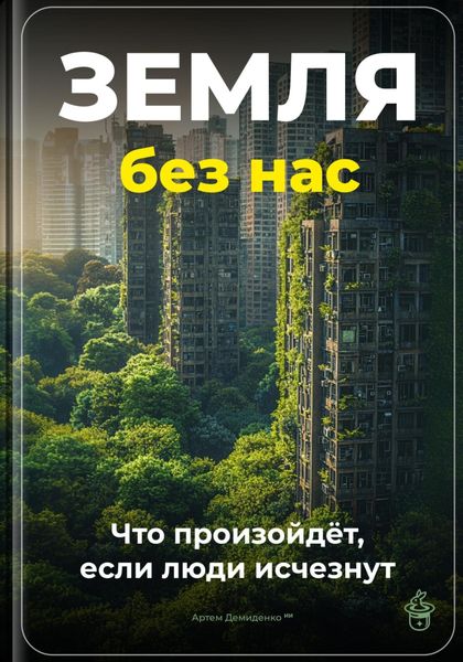 Обложка книги  «Земля без нас: Что произойдёт, если люди исчезнут»