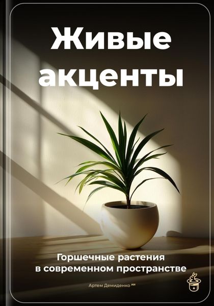 Обложка книги  «Живые акценты: Горшечные растения в современном пространстве»