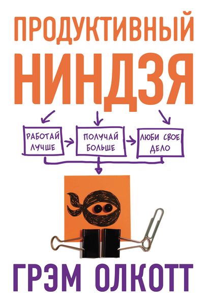 Обложка книги  «Продуктивный ниндзя. Работай лучше, получай больше, люби свое дело»