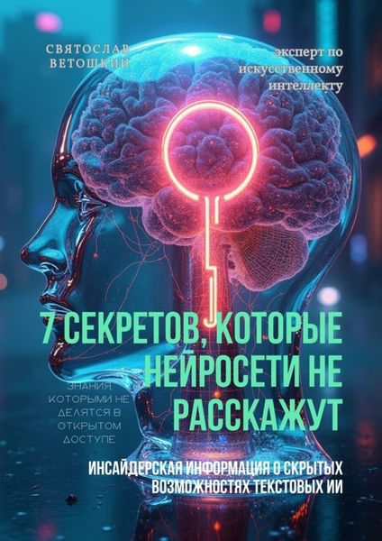 Обложка книги  «7 секретов, которые нейросети не расскажут»