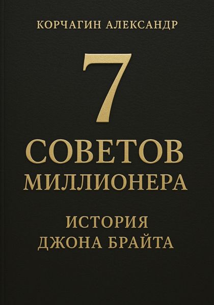 Обложка книги  «7 советов миллионера: История Джона Брайта»