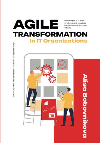 Обложка книги  «Agile Transformation in IT-organizations»