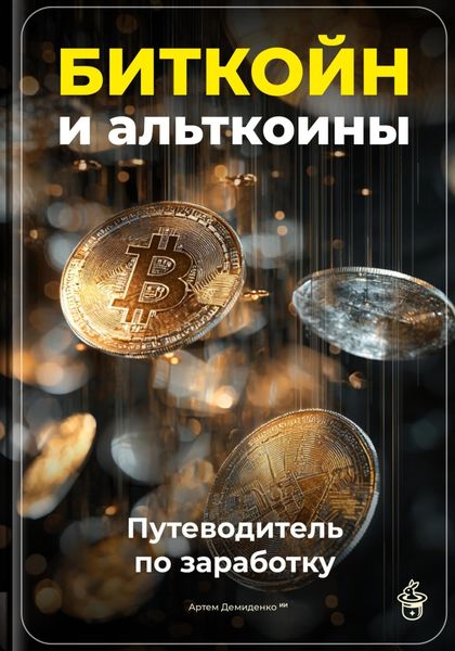 Обложка книги  «Биткойн и альткоины: Путеводитель по заработку»