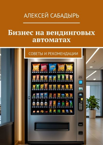 Обложка книги  «Бизнес на вендинговых автоматах. Советы и рекомендации»