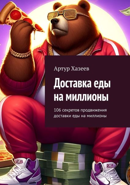 Обложка книги  «Доставка еды на миллионы. 106 секретов продвижения доставки еды на миллионы»