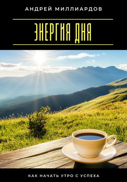 Обложка книги  «Энергия дня. Как начать утро с успеха»