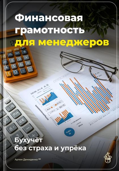 Обложка книги  «Финансовая грамотность для менеджеров: Бухучёт без страха и упрёка»