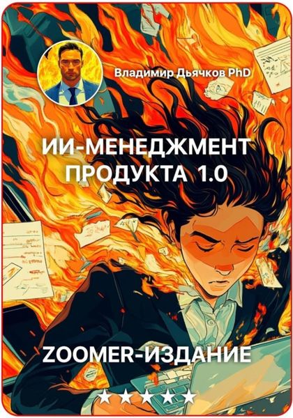 Обложка книги  «ИИ менеджмент продукта 1.0»