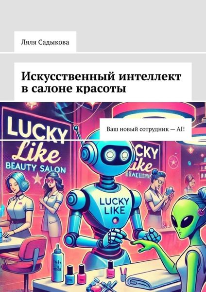 Обложка книги  «Искусственный интеллект в салоне красоты. Ваш новый сотрудник – AI!»