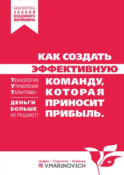 Обложка книги  «Как создать эффективную команду, которая приносит прибыль»