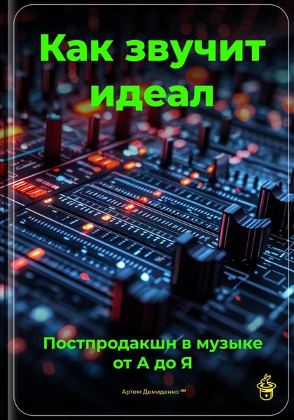 Обложка книги  «Как звучит идеал: Постпродакшн в музыке от А до Я»