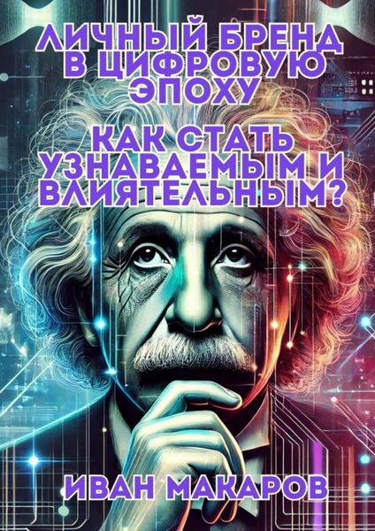 Обложка книги  «Личный бренд в цифровую эпоху: Как стать узнаваемым и влиятельным?»