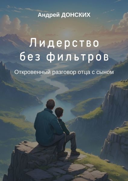 Обложка книги  «Лидерство без фильтров. Откровенный разговор отца с сыном»
