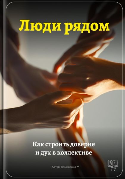 Обложка книги  «Люди рядом: Как строить доверие и дух в коллективе»