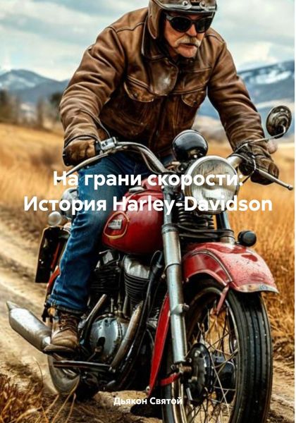 Обложка книги  «На грани скорости: История Harley-Davidson»