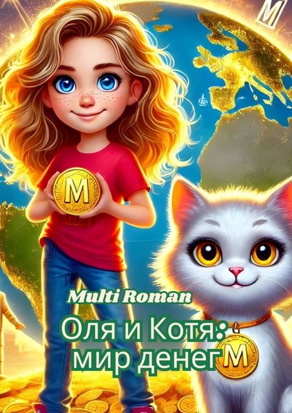 Обложка книги  «Оля и Котя: мир денег»
