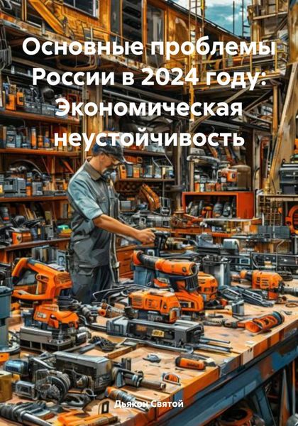Обложка книги  «Основные проблемы России в 2024 году: Экономическая неустойчивость»