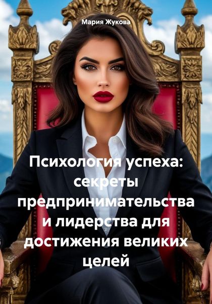 Обложка книги  «Психология успеха: секреты предпринимательства и лидерства для достижения великих целей»