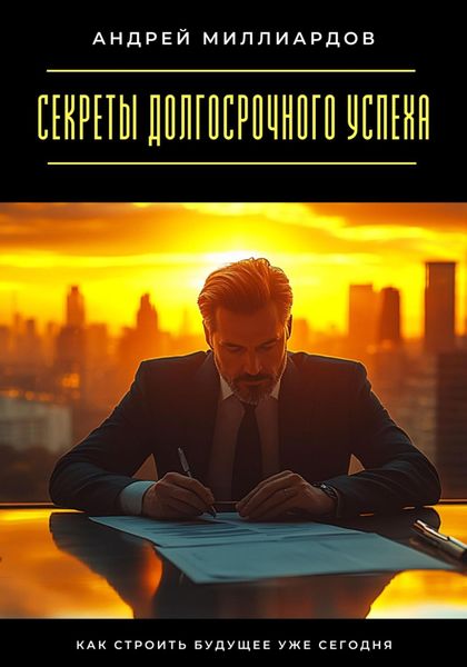 Обложка книги  «Секреты долгосрочного успеха. Как строить будущее уже сегодня»