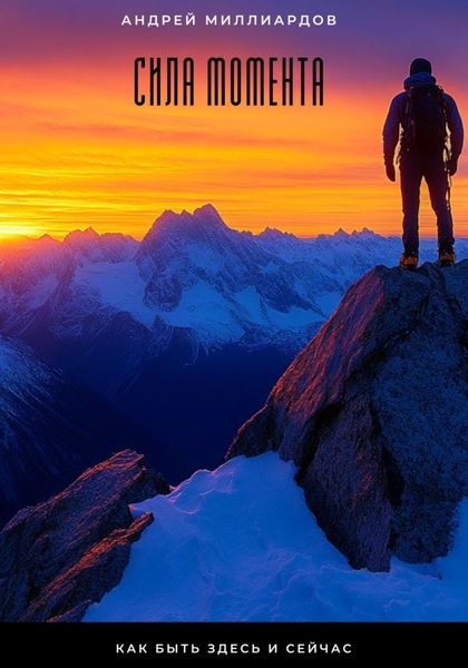 Обложка книги  «Сила момента. Как быть здесь и сейчас»