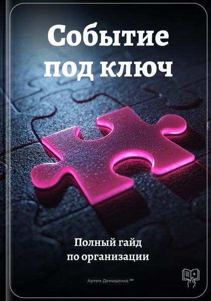 Обложка книги  «Событие под ключ: Полный гайд по организации»