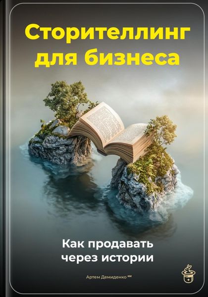 Обложка книги  «Сторителлинг для бизнеса: Как продавать через истории»